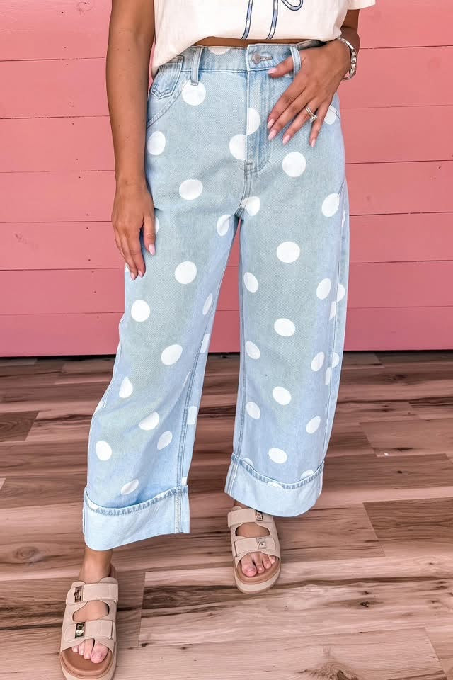 CONFETTI DENIM JEANS