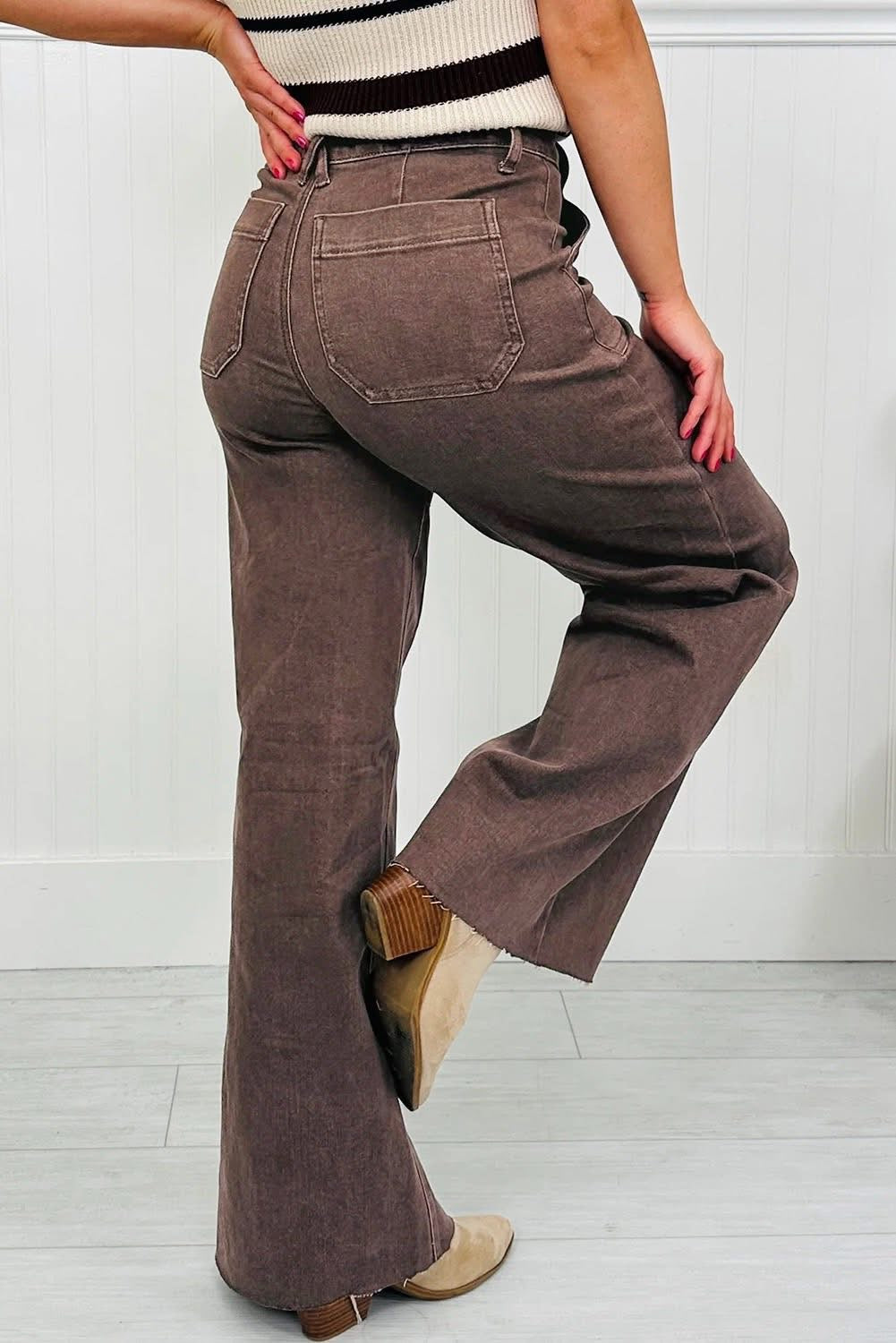 CHOCOLATE TRUFFLE JEANS