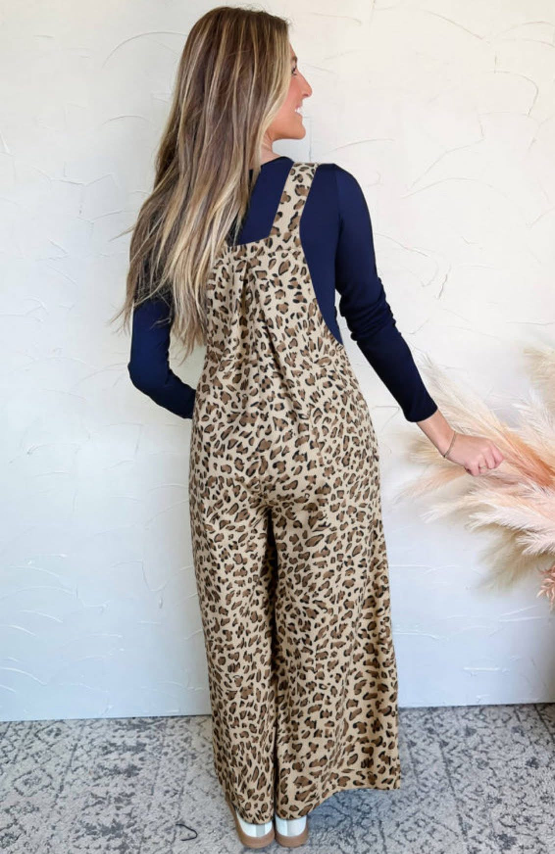 LEOPARD LUXE JUMPSUIT
