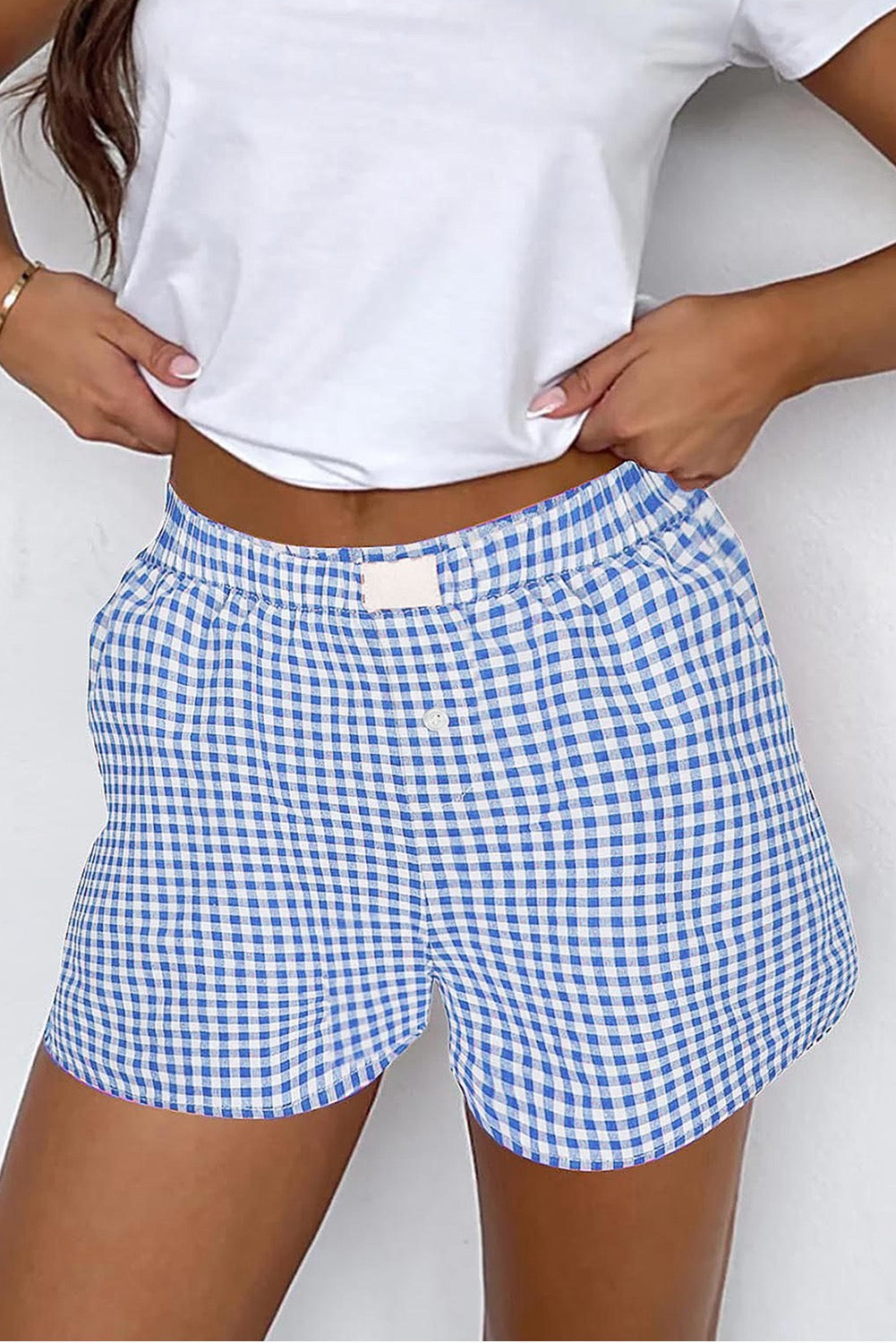 GINGHAM SHORTS