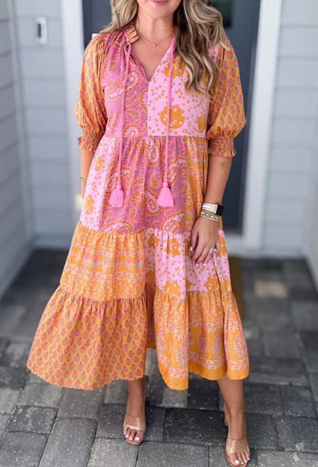 SUNSET SPIRIT DRESS