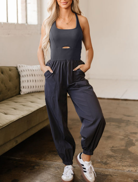 CORE SLATE JUMPSUIT