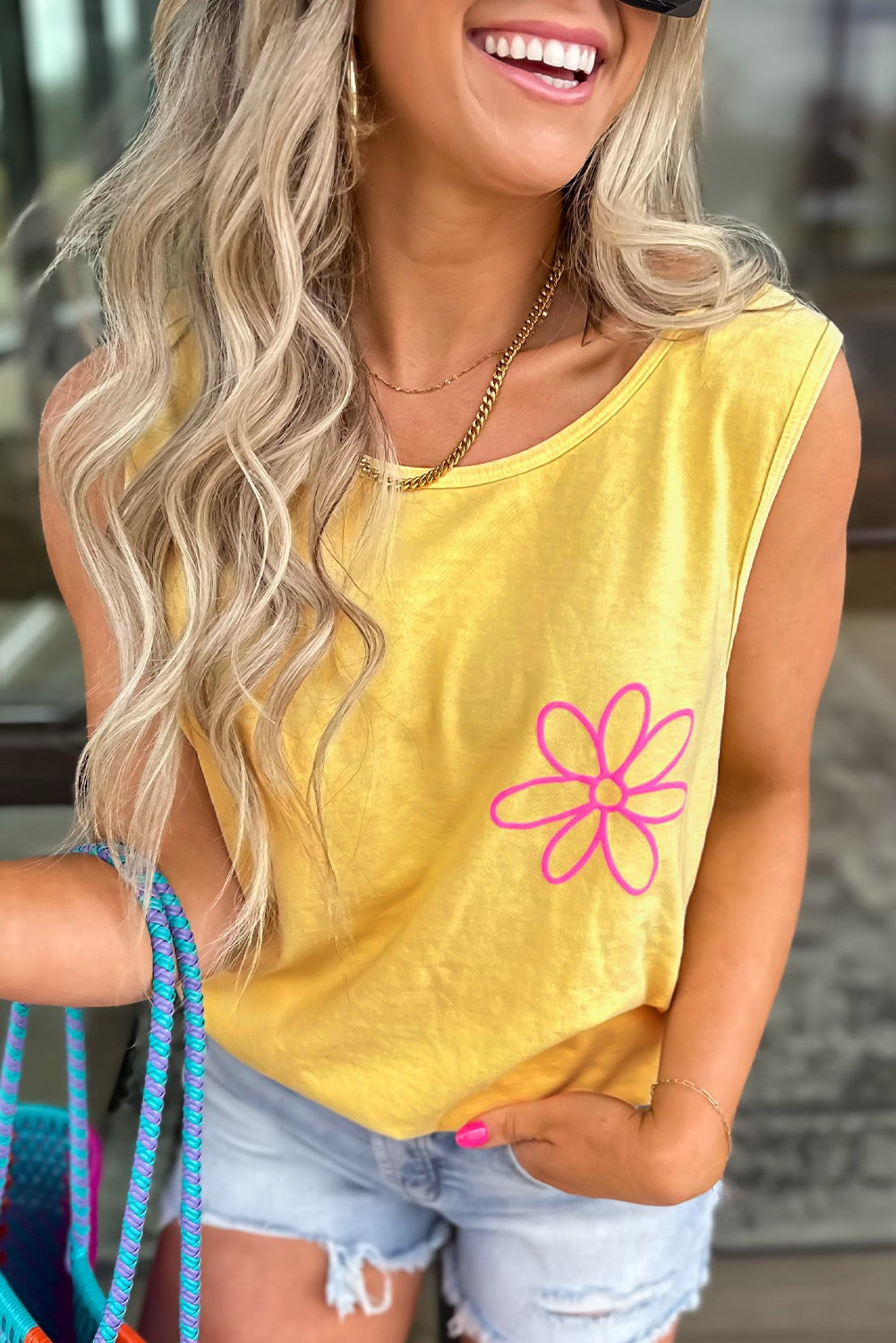 SUMMER VIBES GRAPHIC TANKS
