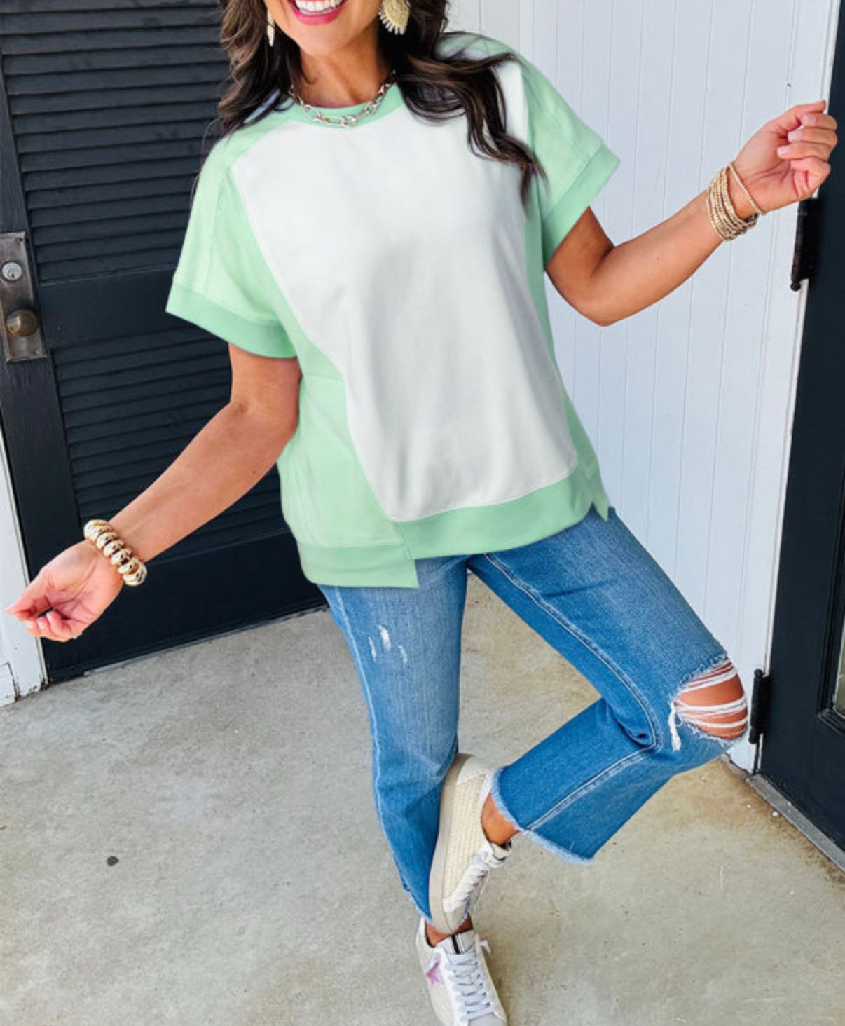 BOLD BLOCK TEE