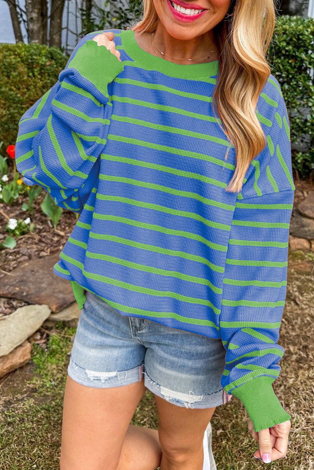 RAINBOW ROW SWEATER