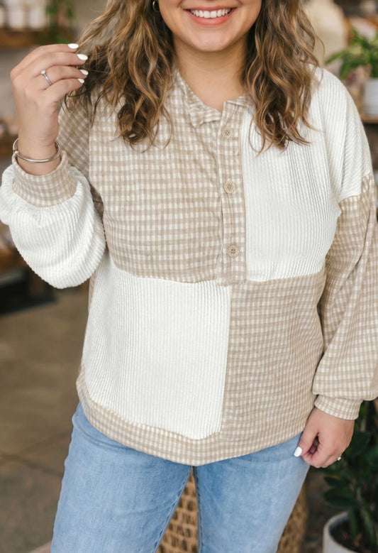 PRAIRIE PLAID- CURVY