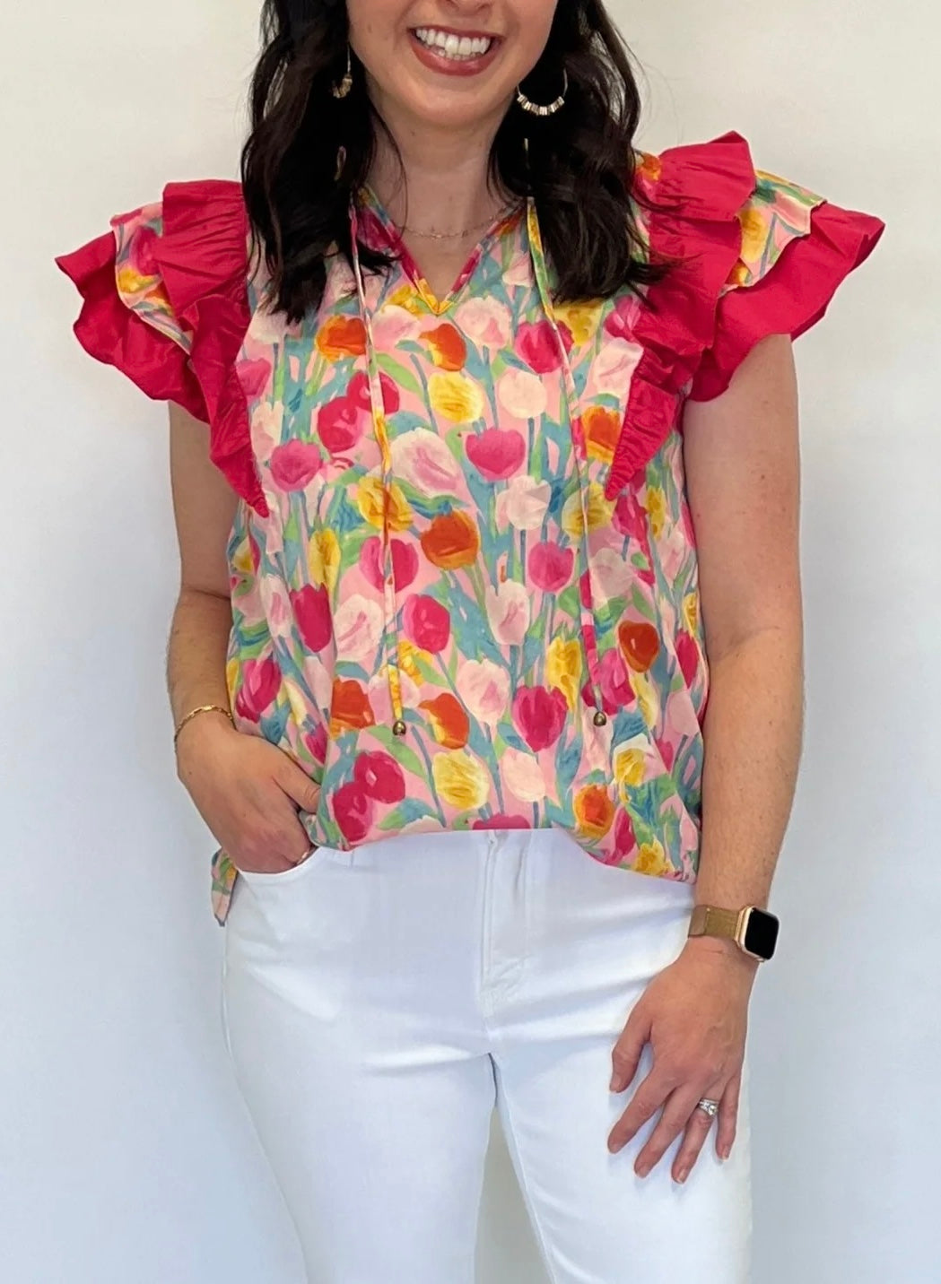 SUNDAY PETALS TOP