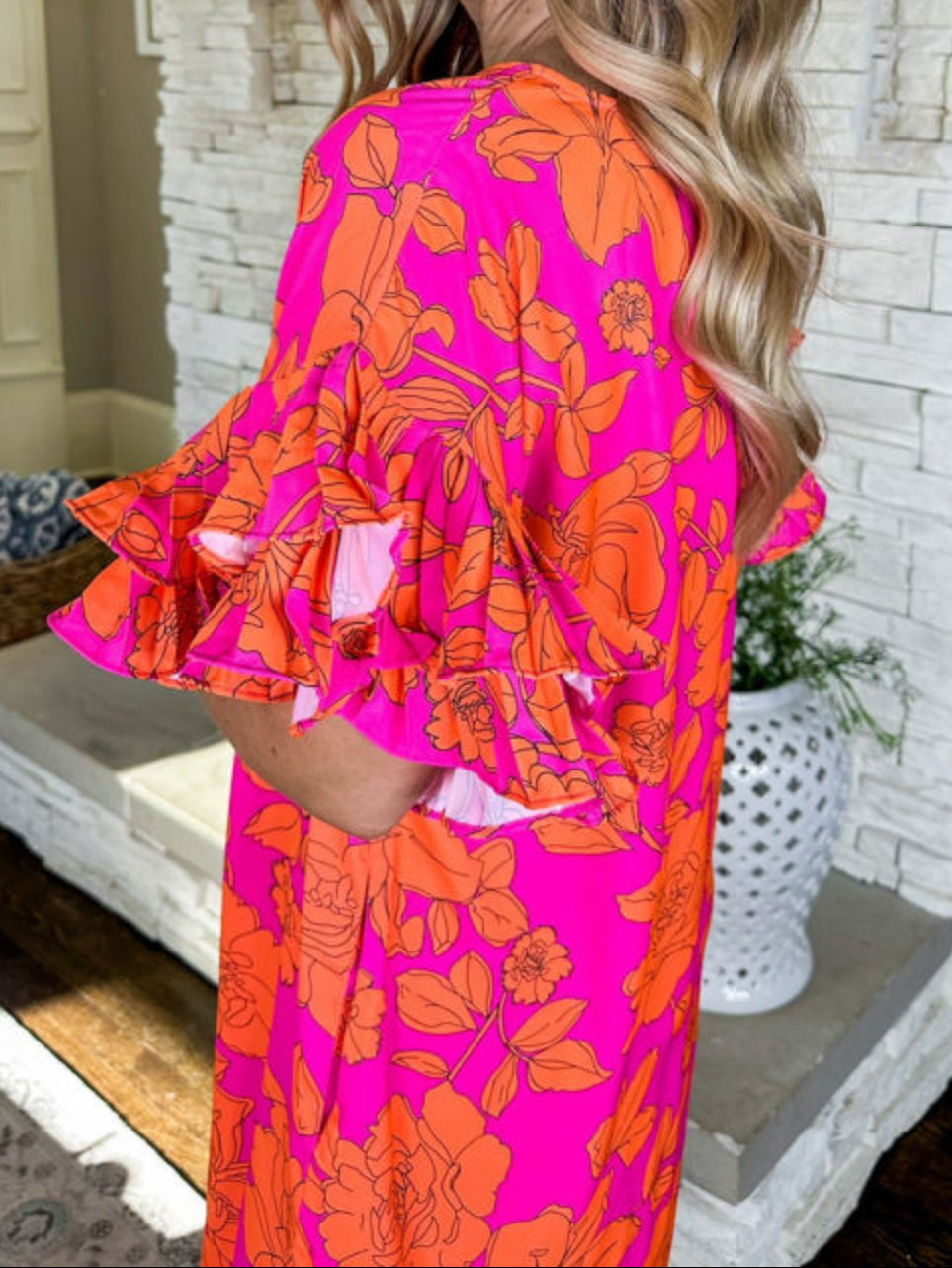 SUNSET CRUSH DRESS