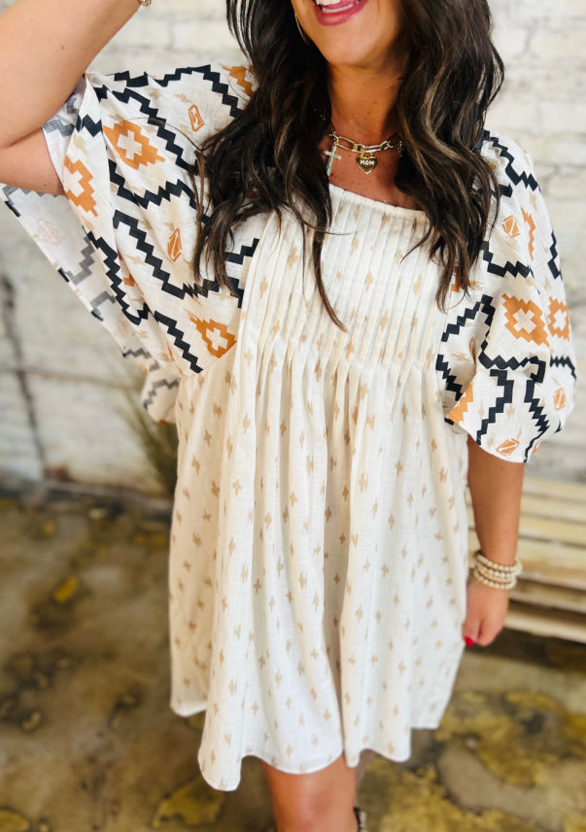 TRIBAL THREADS DRESS