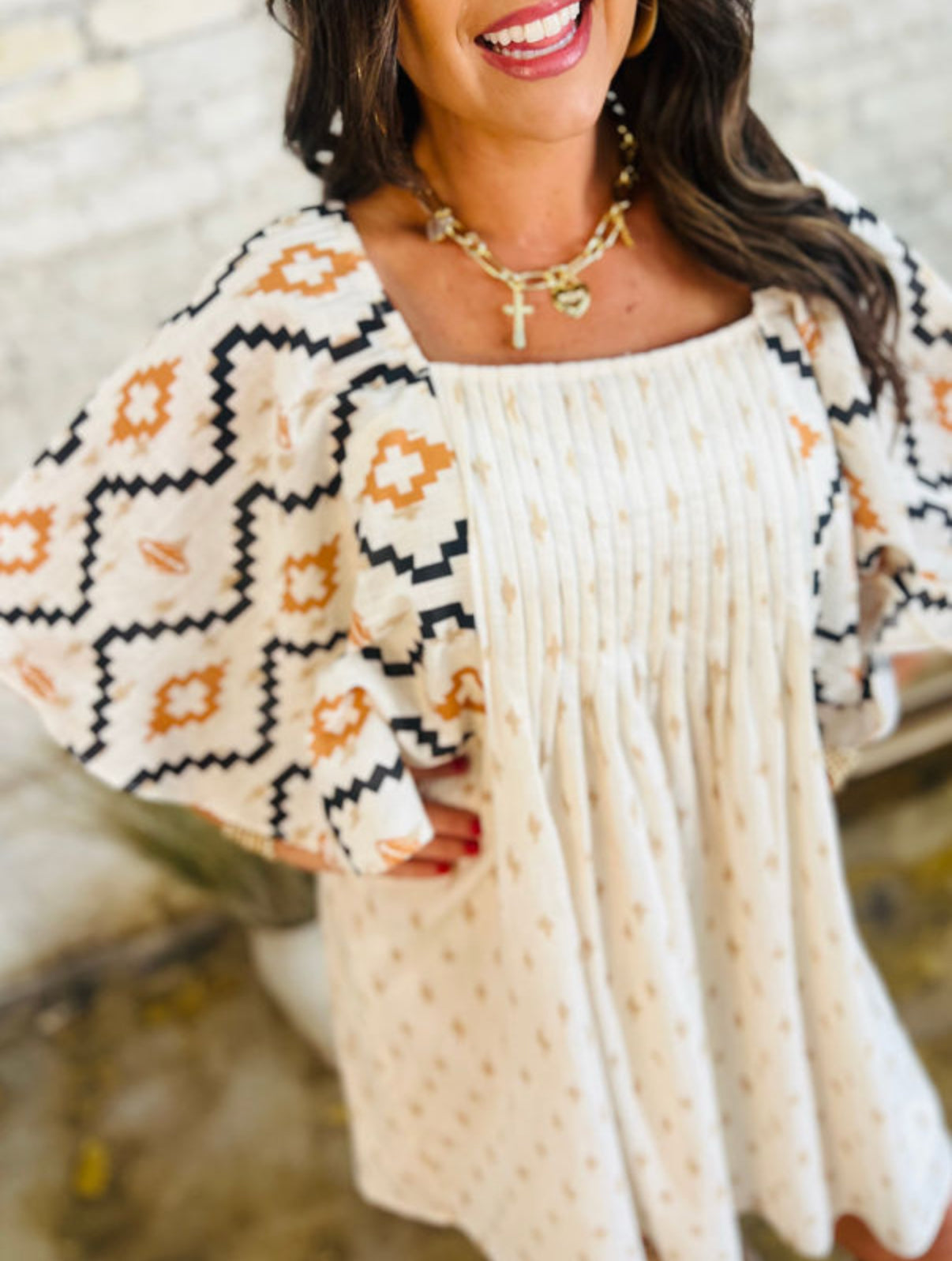TRIBAL THREADS DRESS