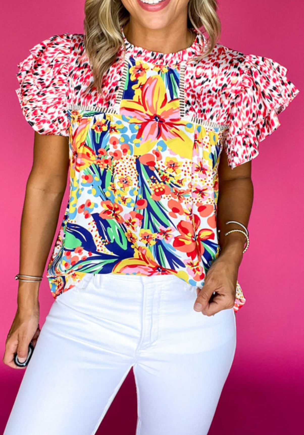 MIX & MINGLE BLOUSE