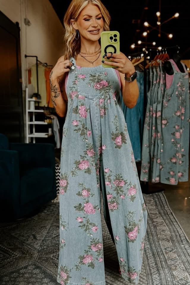 STORYBOOK DENIM OVERALLS