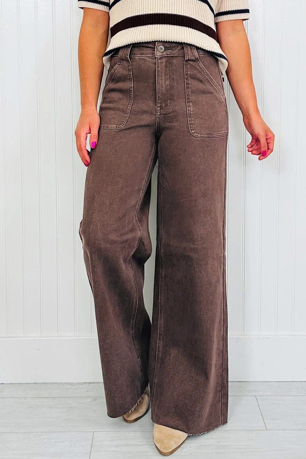 CHOCOLATE TRUFFLE JEANS